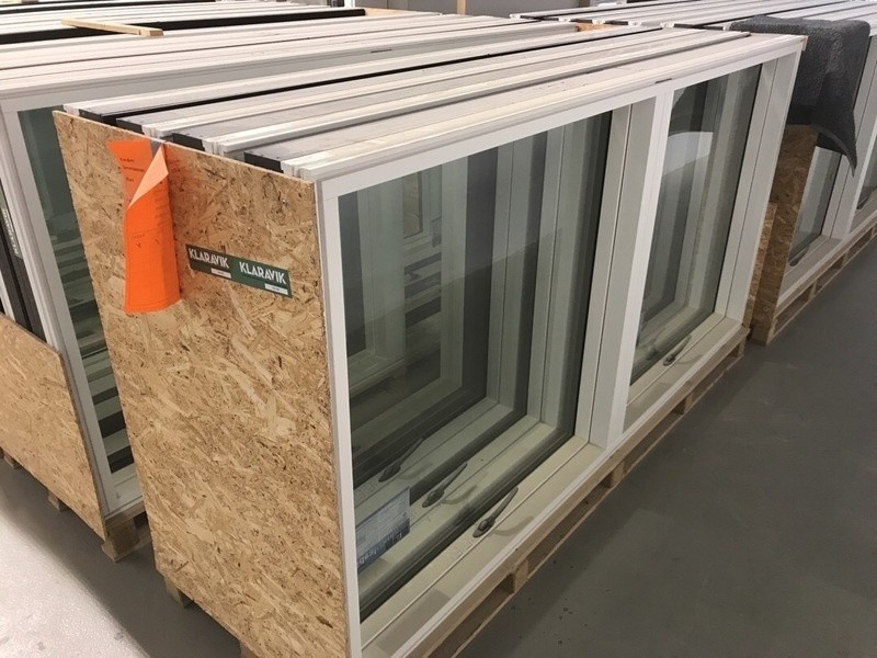 4 stk nye lavenergi vinduer