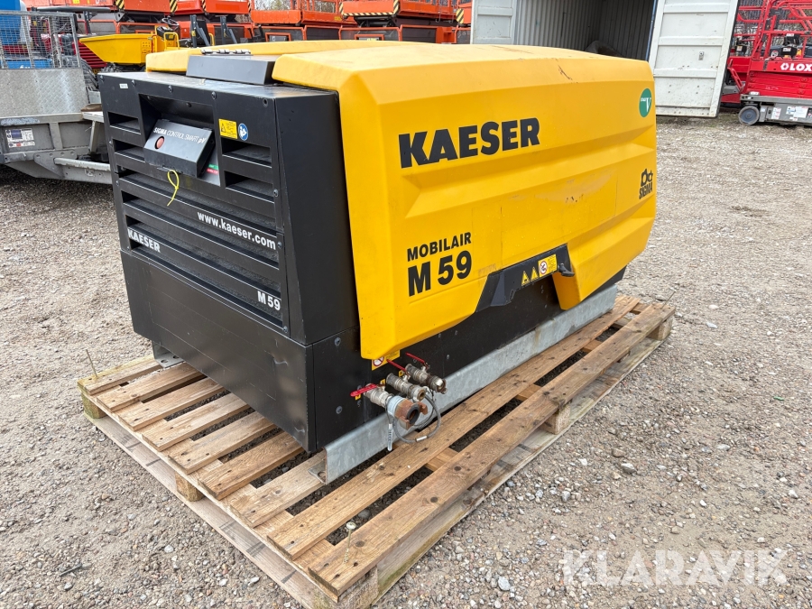 Mobil skruekompressor Kaeser M59 PE
