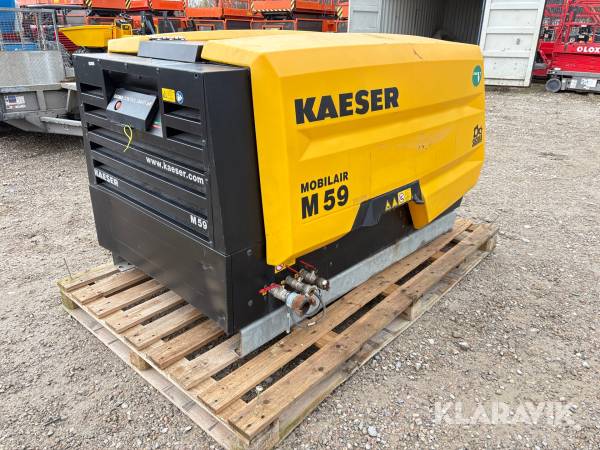 Mobil skruekompressor Kaeser M59 PE