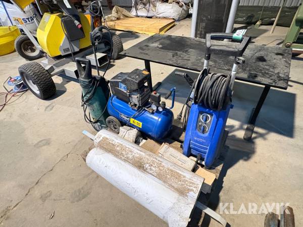 Højtryksrenser og kompressor Nilfisk / Scheppach MC 2C / HC 50