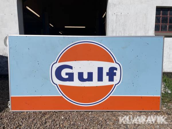 Lysskilt med neonrør