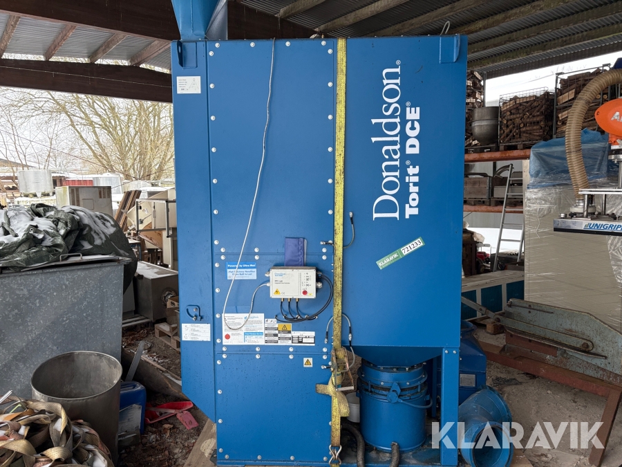 Støv og filteranlæg Donaldson Torit DCE DF03-3-R industrielt