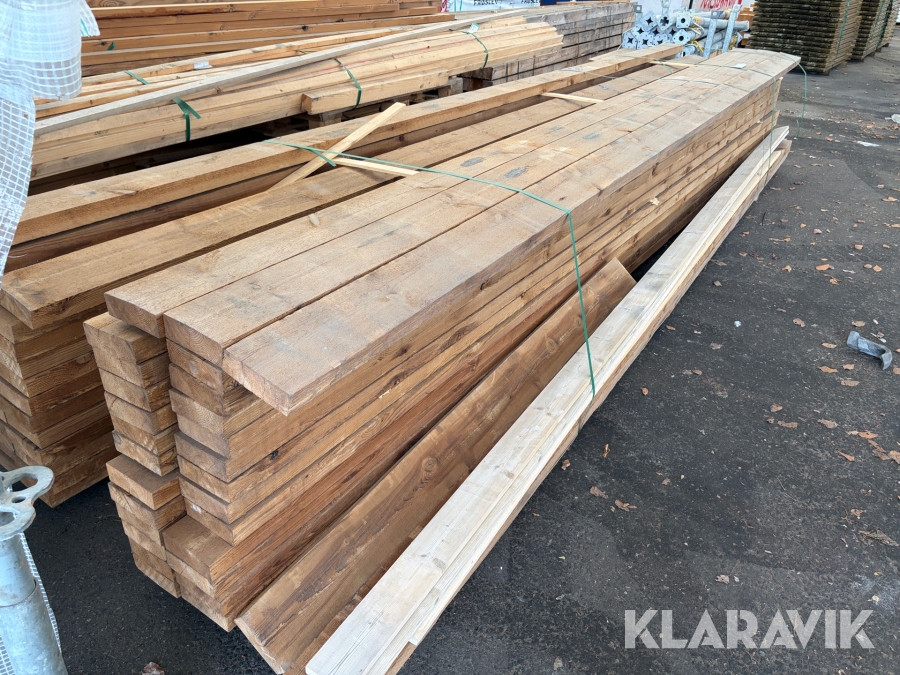 Fyrtræsbrædder Frøslev ThermoWood Embla 50 stk.