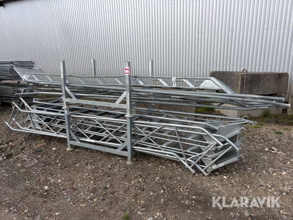 Stilladstrapper til Haki stillads - 4 styk