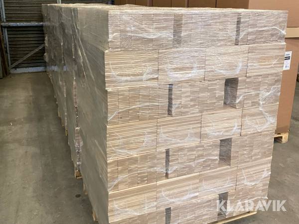 Parkergulv Exportdrvo Sildeben/enkeltstavs parket 151,20 m2