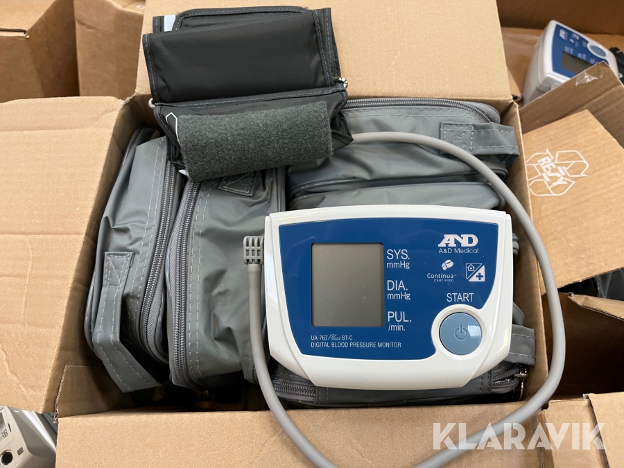 Blodtryksmålere AND UA-767 Plus BR-C 10 styk