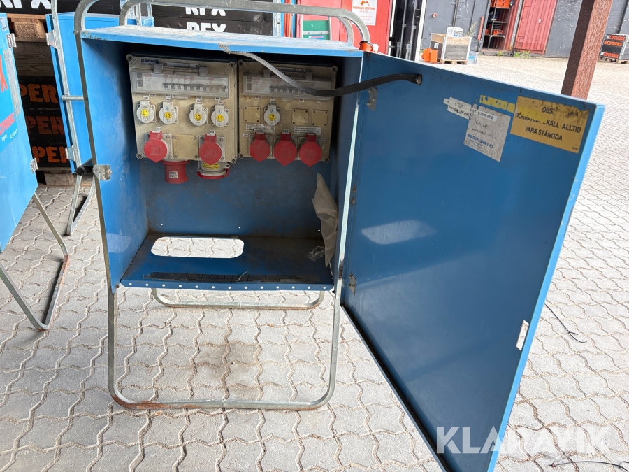 63A Tavle 400V ByggEl Combi 63