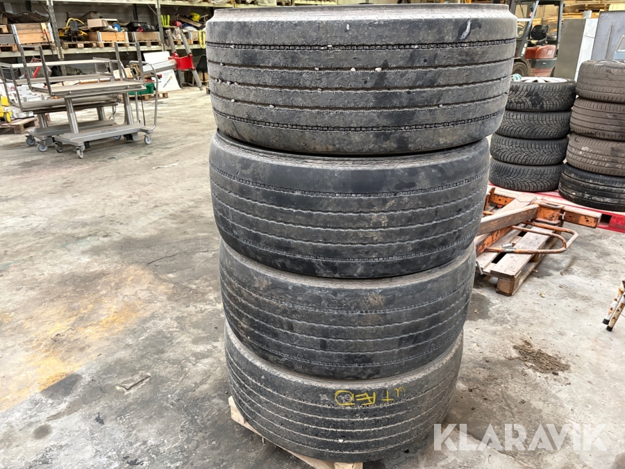 Lastdæk Michelin 385/55 R 22,5 4 styk