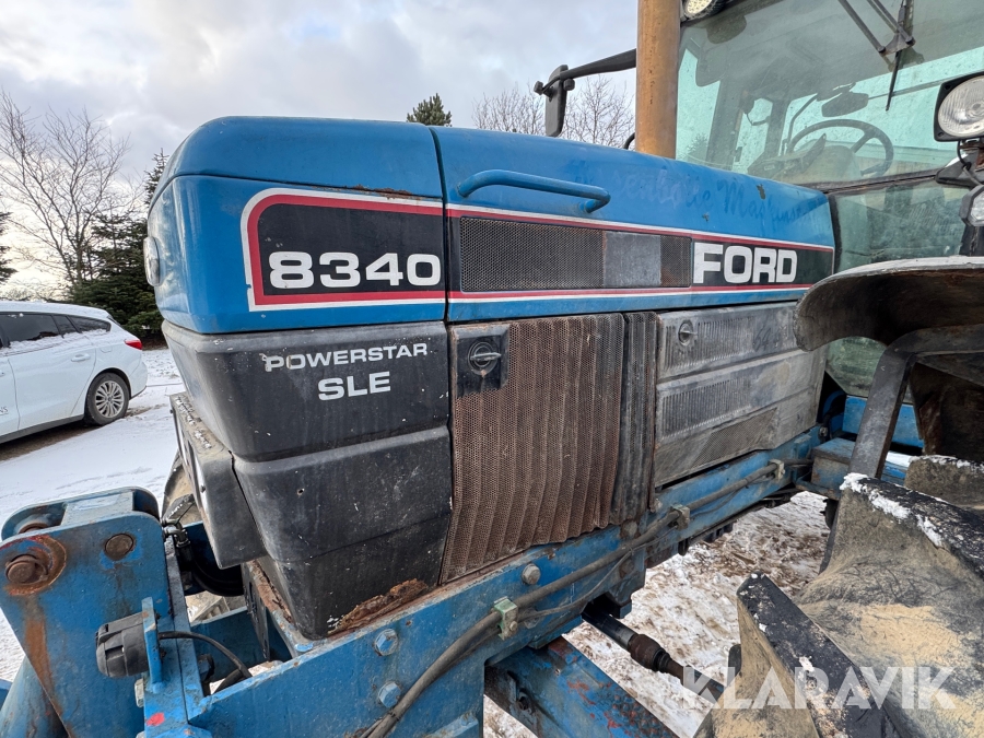 Traktor Ford 8340, Svendborg, Klaravik auktioner