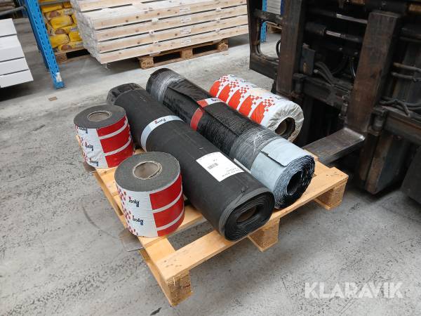 Tagpap og murpap diverse tag- og fugtspærrematerialer 