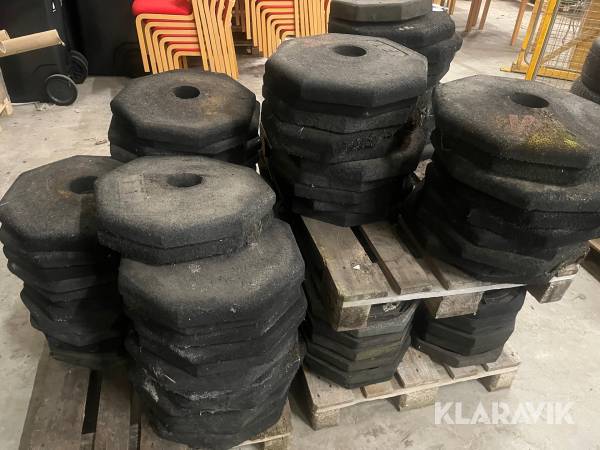 Fødder til afspærring FT 95 styk