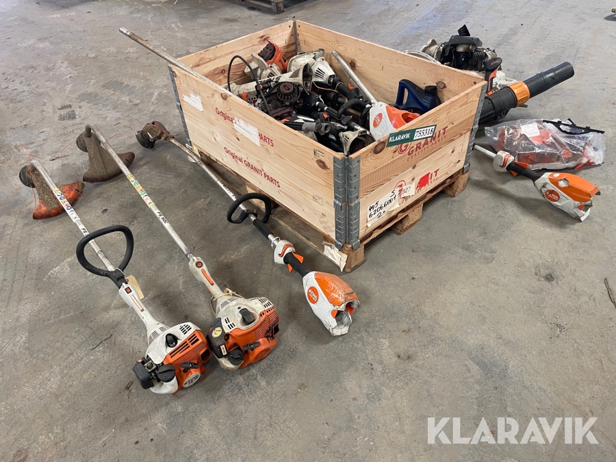 Havemaskiner Stihl reservedele 12 styk