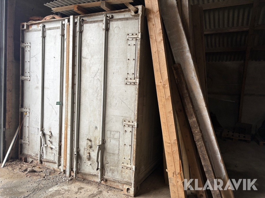 Container uden indhold