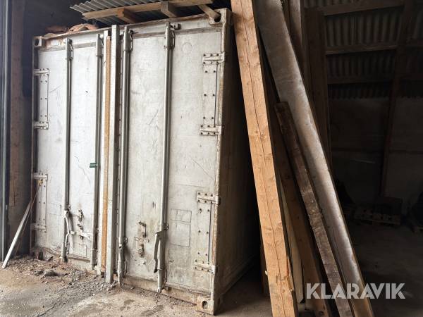Container uden indhold