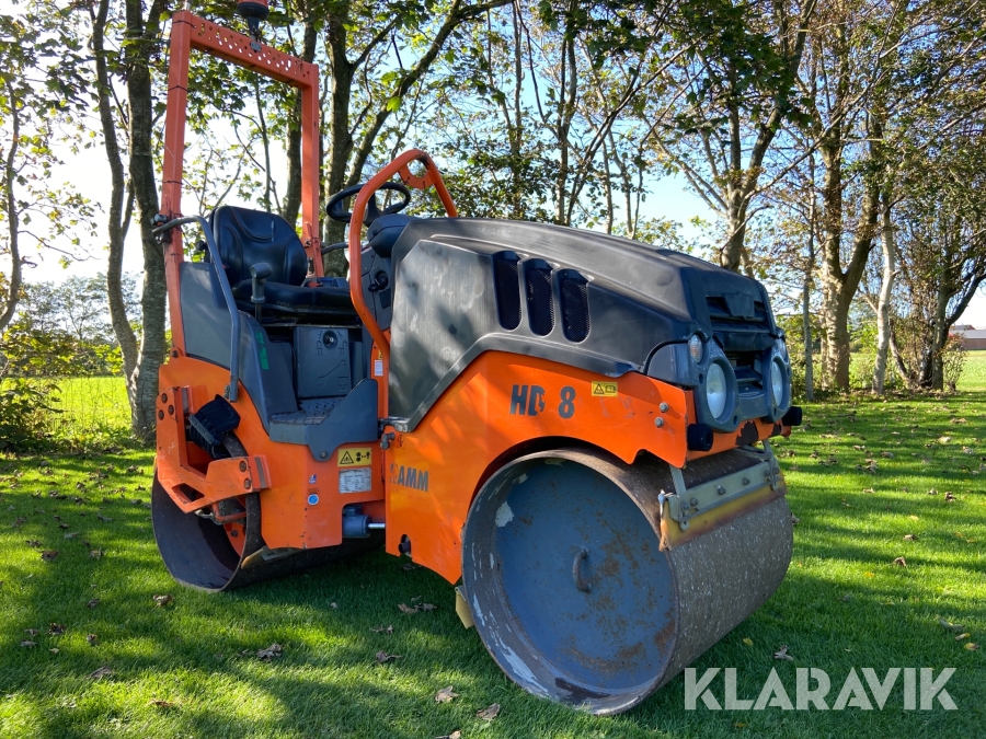 Tandemtromle Hamm HD8