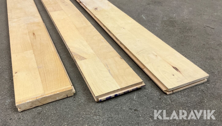 Minimum 150 m2 brugt bøgeparket
