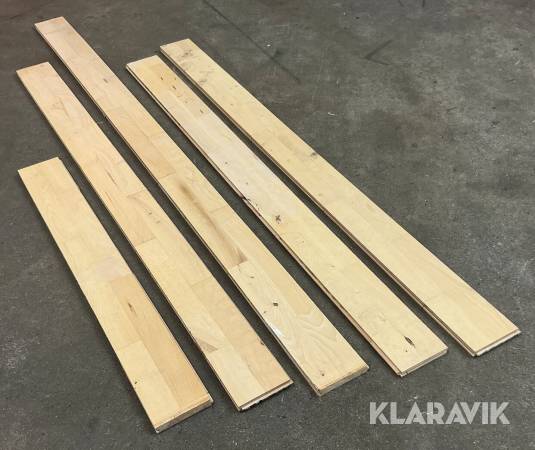 Minimum 150 m2 brugt bøgeparket
