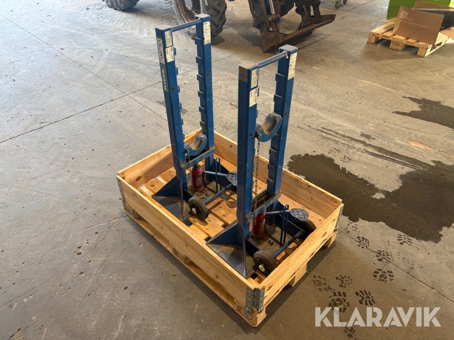 Hydrauliske kabeltromeløfter Katimex Hydrokat / 5 tons 2 styk