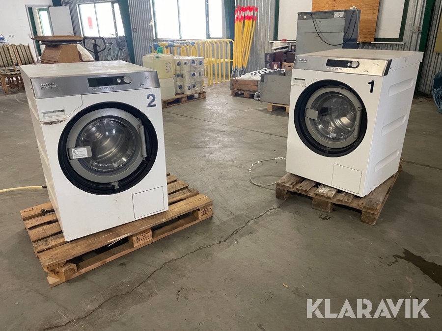 Industrivaskemaskiner Miele PW6080AVLW 2 styk