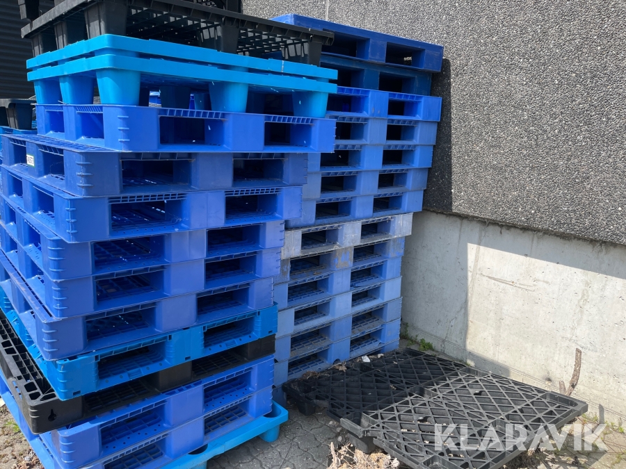 Letvægt plastpaller CHD 24 styk