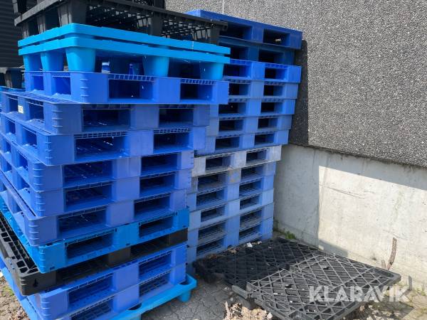 Letvægt plastpaller CHD 24 styk