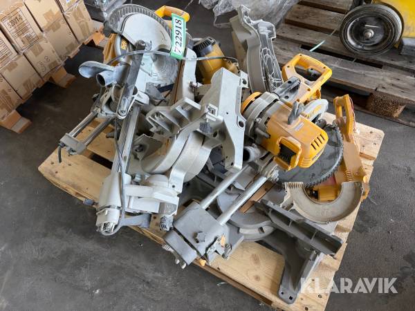 Kap/geringssave DeWalt - 1 palle