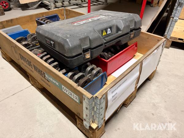 Presmaskine Ridgid Rp340 - med presklemmer