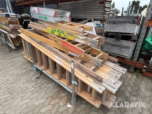 Assorterede stiger - 12 styk