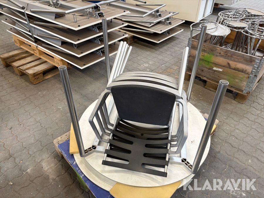 Bord og stole Fritz Hansen - 5 dele
