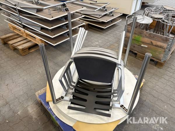 Bord og stole Fritz Hansen - 5 dele