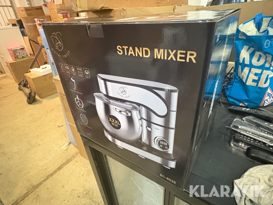 Røremaskine Royal Swiss SC-603E 12 liters - 2000W