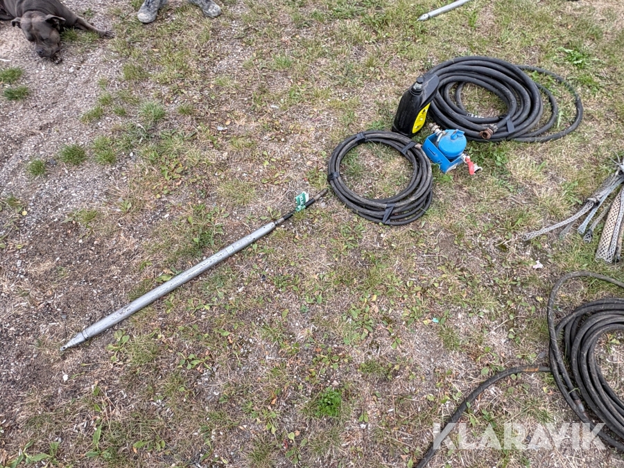 Jordraket med slanger Grundomat Ø45 G model