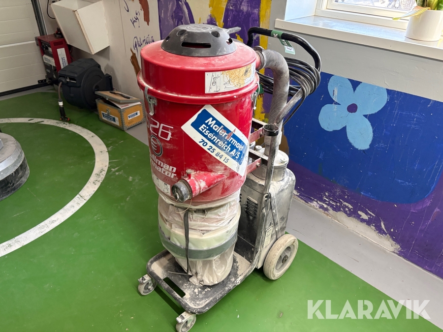 Industristøvsuger Pullmann Ermator S26