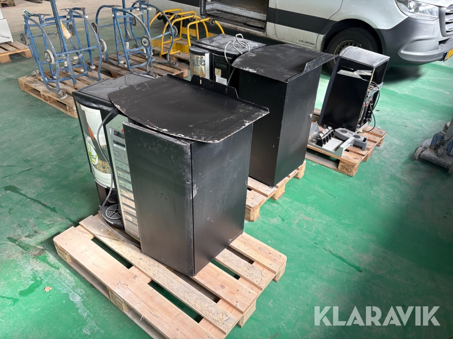 Kaffeautomater 3 styk