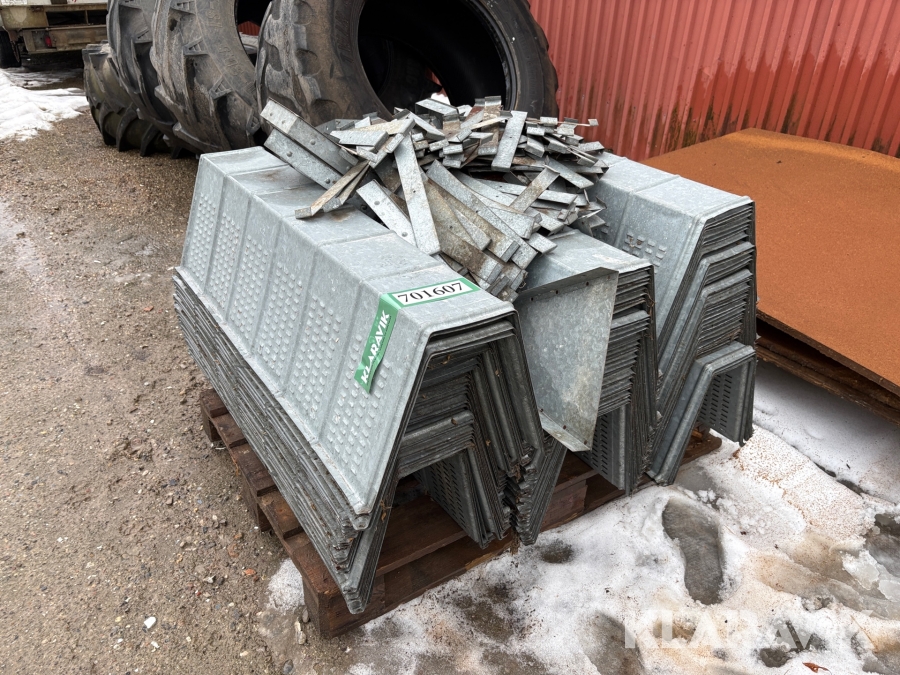 Tørrekanaler 100-150 styk - Galvaniseret