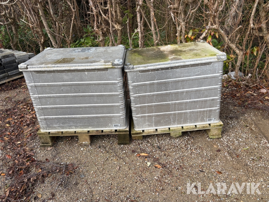 Opbevaringskasser 2 styk.