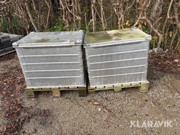 Opbevaringskasser 2 styk.