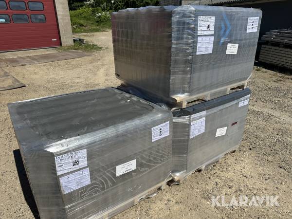 Bølgeplade Euronit 700T HJ/HU Sort - 225 styks