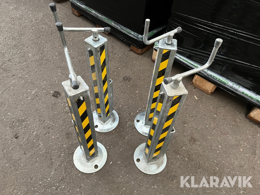 Støtteben Rima 4 styk