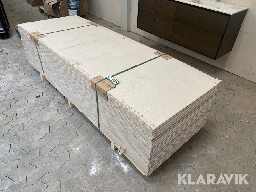 Gipsplader Knauf 44 styk