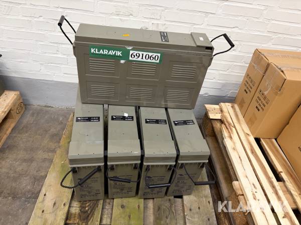 Batteri Victron energy 12V-200AH 5 styk