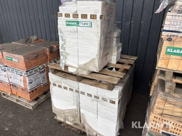 Muresten Kalsalux Kløvet kalksandsten 51x115x240 mm - 529 styks