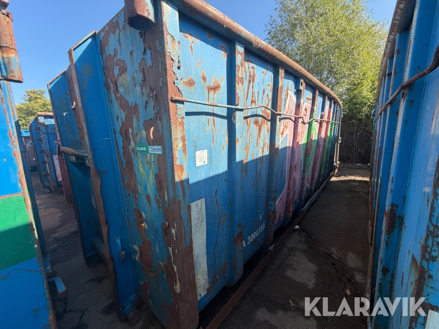 Affalds-/materielcontainer 33 m³
