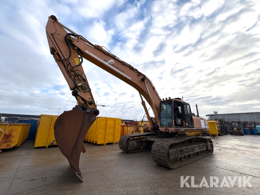 Gravemaskine Komatsu PC450 LC-7K med 5 skovle