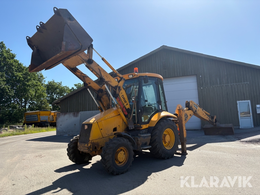 Rendegraver JCB 3CX med skovlsæt