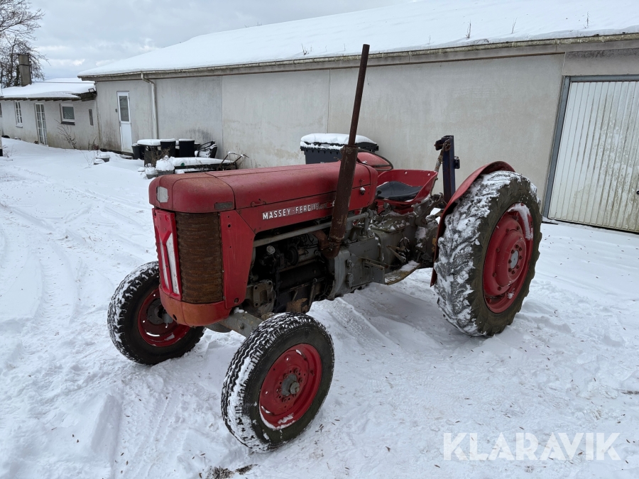 Veterantraktor Massey Ferguson 65 4-cylinderet diesel