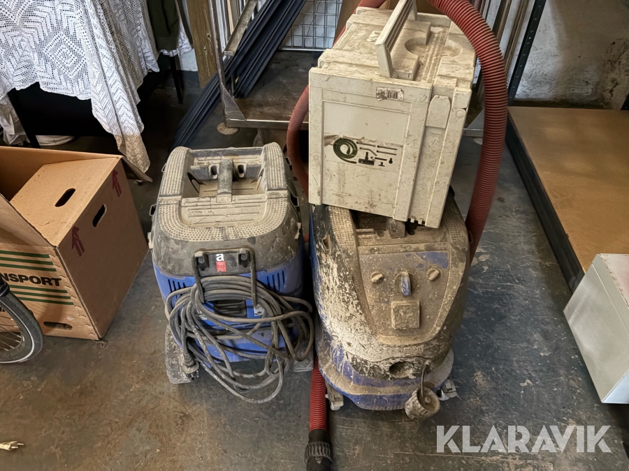 Industristøvsugere Nilfisk Attix 33-2H med infiniclean funktion