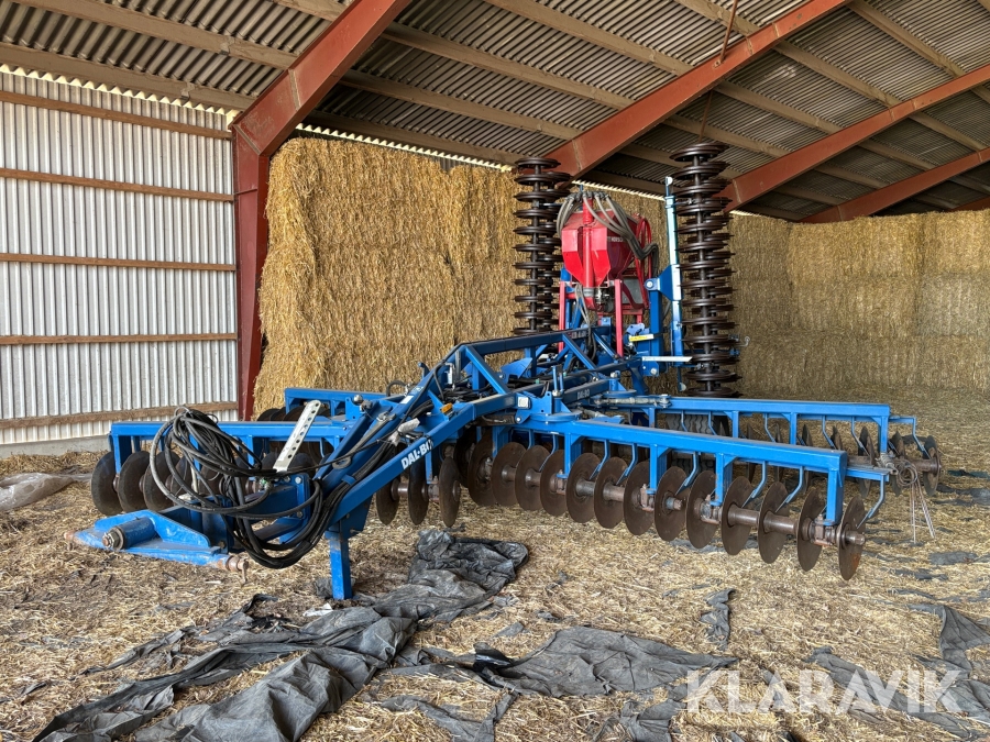 Tallerkenharve Dalbo AXR H 600 med såmaskine