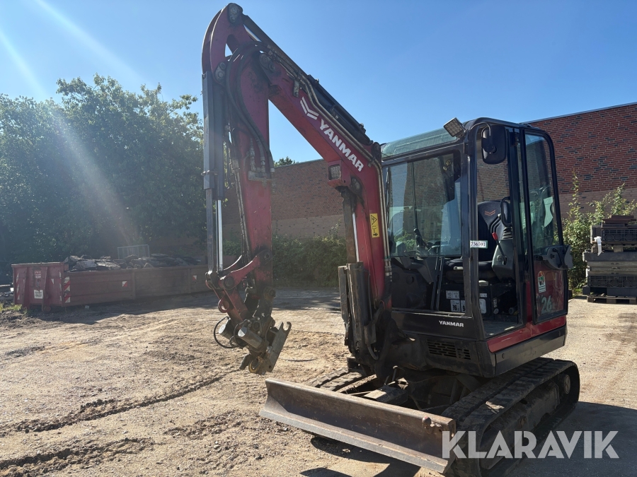 Gravemaskine Yanmar SV26