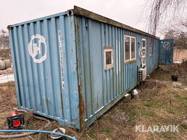 Ombygget  40 fods container - Beboelses Modul